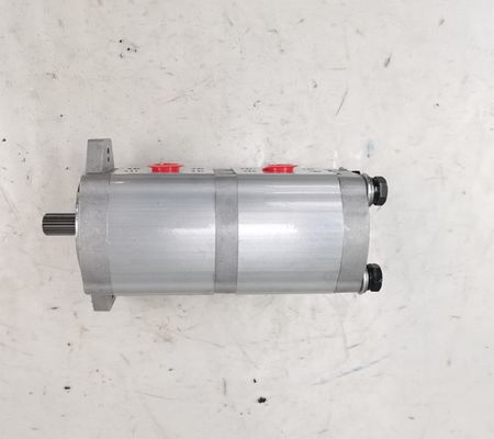 16+16 10T L Flens-1 Hydraulische pomp Staal en aluminium legeringen 160kPa-250kPa Midden- en hogedruk externe vertandingspomp Hydraulische pomp Zware machines