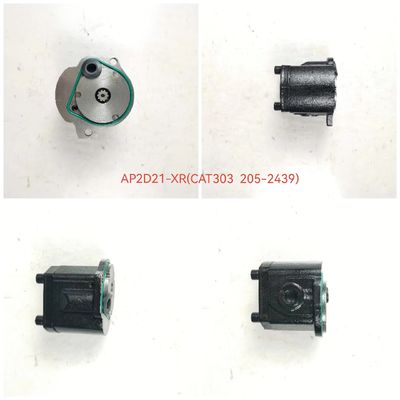 Hydraulic Gear Pump AP2D21-XR ((CAT 303 205-2439) Gebruikt in Dump Truck Bulldozer Pump Stroomsnelheid Max 1060lpm 11KW Oliepomp zwart