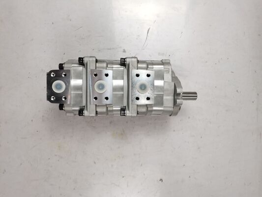 Hydraulische tandwielpomp BAR12+12+12 Hoge kwaliteit voor Komatsur Fabriek van bouwmachines Voorraden Hydraulische onderdelen