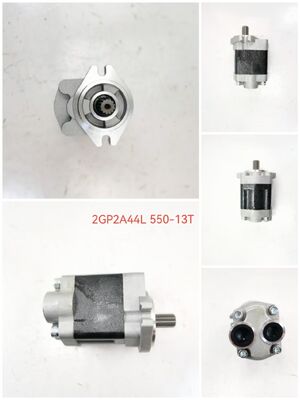 High Quality Hydraulic Gear Pump 2GP2A44L 550-13T Steering device Hydraulic Spare Parts Used in Komatsu Machinery