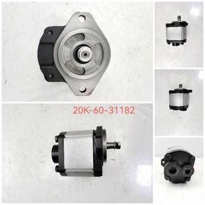 Hydraulische tandwielpomp 20K-60-31182 Hoogwaardige ijzer- en aluminiumlegeringsmaterialen Verscheidenheid voor bouwmachines Fabrieksvoorziening Hydraulische onderdelen