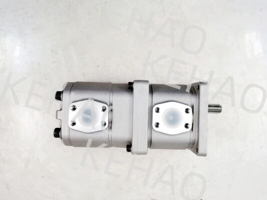 Hydraulische tandwielpompen tandwielpompen voor zware machines stuur- en aandrijflijnen oliepompen onderdeel nr. 704-56-11101 Aluminiumlegering