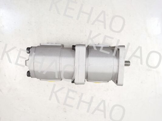 Hydraulische tandwielpompen tandwielpompen voor zware machines stuur- en aandrijflijnen oliepompen onderdeel nr. 704-56-11101 Aluminiumlegering