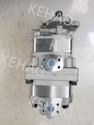 Zware machines Hydraulische Tandwielpomp 705-52-30A70 gemaakt van aluminiumlegering, ontworpen voor hydraulische aandrijving en vloeistofoverdracht in bouwmachines