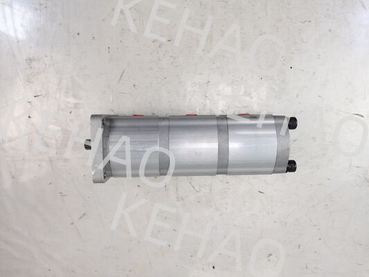 3-traps hydraulische tandwielpomp 307012-8160 (14+14+14) Hoge kwaliteit IJzer en aluminium legering materialen Bereik voor Bouwmachines Fabriekslevering Hydraulische reserveonderdelen