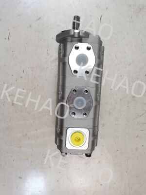 Hoogwaardige hydraulische tandwielpomp onderdeelnummer KRP4-14+14+10-11T-R tandwielpomp voor zware machines Hoogdruk industriële tandwielpomp