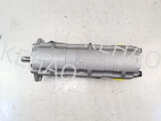 Hoogwaardige hydraulische tandwielpomp onderdeelnummer KRP4-14+14+10-11T-R tandwielpomp voor zware machines Hoogdruk industriële tandwielpomp