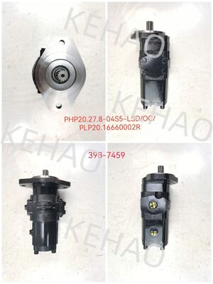 Eén jaar garantie hydraulische tandwielpomp PHP20.27.8-04S5+0C+PLP20.16660002R（398-7459）  Hoge kwaliteit dubbele pomp gebruikt in bouwmachines