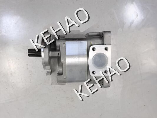 Aanpassen SAL3- 100+50+36+(1)25 Hydraulische tandwielpomp 705-55-34180 IJzer- en aluminiumlegeringsmaterialen Bereik voor WA350/WA380-3C Machinery Hydraulische onderdelen
