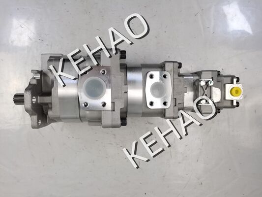 IJzer- en aluminiumlegeringsmaterialen SAR56+32+SB12+(U)12 Hydraulische tandwielpomp 705-56-36090 Bereik voor bouwmachines Hydraulische vervanging