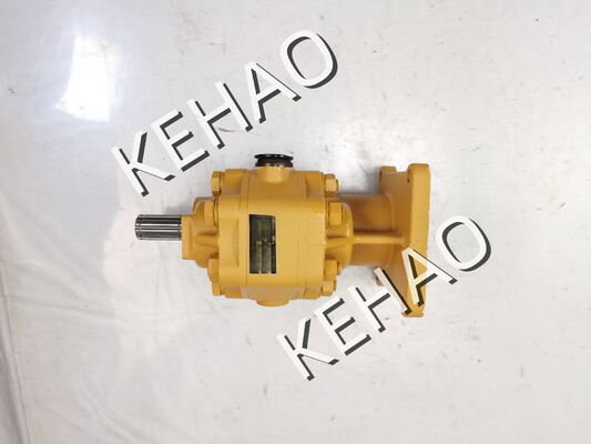 07431-11400/07446-66200/17441-67502/07443-67503 for D85/D15D65 Bulldozer Pump Cast Iron Hydraulic Gear Pumps Yellow High Rate of Flow