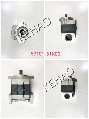 59101-51K00 Hydraulische tandwielpomp Hoogwaardig stuur- en aandrijfinrichting Maximale druk 250 bar Hydraulische onderdelen voor zware machines