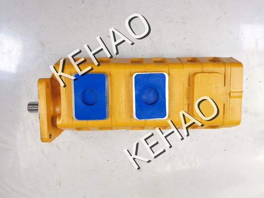 CBGJ2063+2063 Excavator Gear Pump Cast Iron Hydraulic Gear Pumps Middle and high pressure external meshing gear pump High Rate of Flow