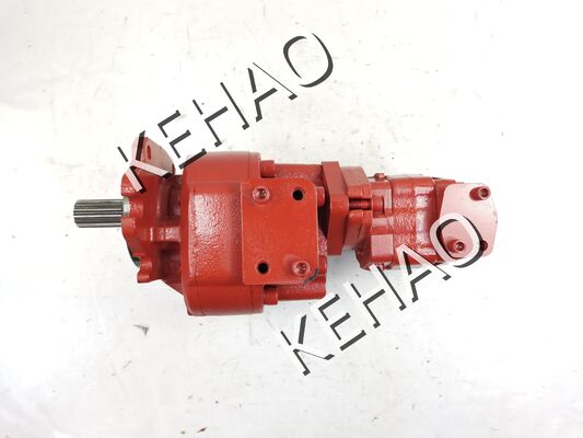 Aanpassen KYB Hydraulische tandwielpomp KYB5171+KFR4-17L Grootte ((53MM+47MM) Industriële kwaliteit tandwiel olie Hydraulische vervangende fabrieksaanbod