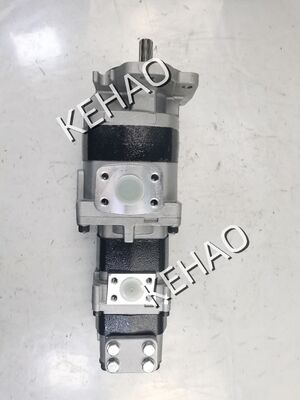 Fabrieksvoorziening Hydraulische tandwielpomp SAL2-45+SB25+21-13TR IJzer- en aluminiumlegeringsmaterialen 3-fase olieoverdrachtpomp OEM ODM met een jaar garantie