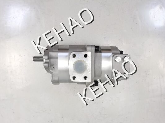 Komatsu SAL1 SAL2 SAL3 hydraulische tandwielpomp SAL18 + 18 ijzer Aluminium materialen 2-traps pomp met 150 bar-250 bar druk voor industriële machines