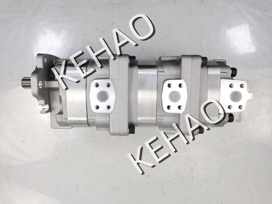 Aanpassen Hydraulische tandwielpomp SAR3-56+56+25-14T 3-fase High Speed Industrial Grade Gear Oil Hydraulische pomp SAR1 SAR2 SAR3 Vervanging voor graafmachine