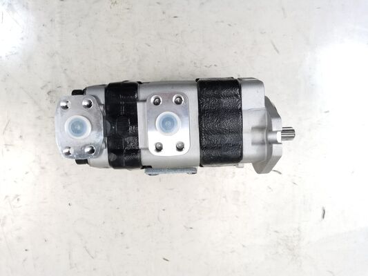 Hydraulische tandwielpomp 23A-60-11102/KFP4-27+17 R 10T Industrieel tandwielpomp oliepomp legeringsmateriaal Hydraulische vervangende onderdelen Eén jaar garantie
