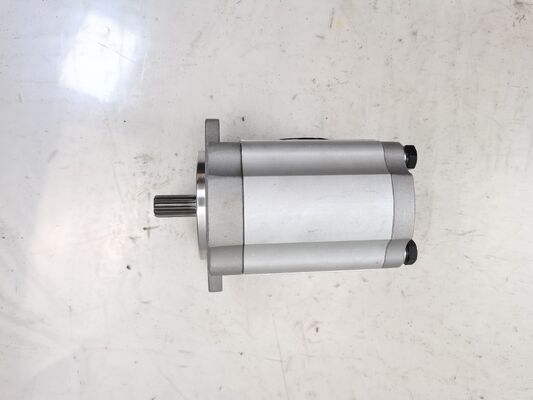 Aanpassen Hydraulische tandwielpomp CBT-F432-ALΦ met 10 tanden schacht Hoog stroomvermogen gietijzer olie tandwielpomp voor de bouw zware apparatuur
