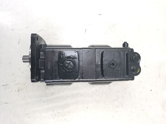 JCB Hydraulische tandwielpomp IJzer Aluminiumlegeringsmaterialen GP40.40+36R02XF/GP40+36 Dubbele pomp met hoge druk voor graafmachines Fabrieksvoorziening
