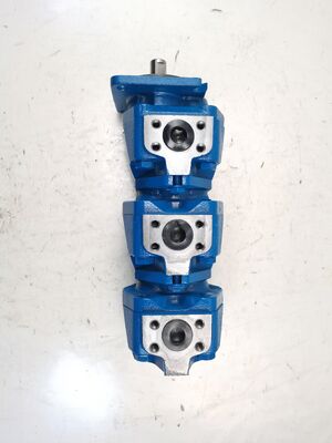 Voor Rexroth Hydraulische tandwielpomp GXPO-AOD10WRTB-10WRTB10AB6R met hoge stroom van gietijzer olie tandwielpomp 3-fase Voor de bouw zware apparatuur