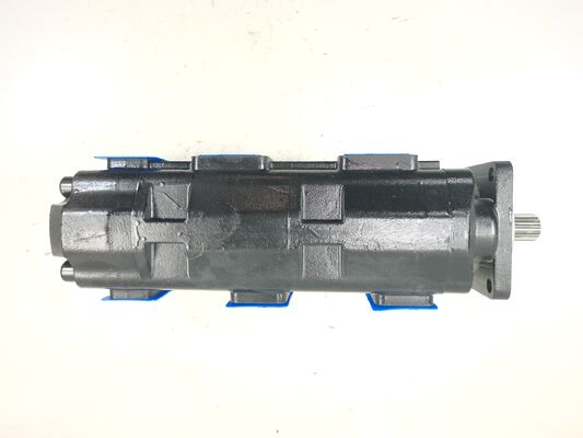 JHP-serie Hydraulische tandwielpomp JHP2080+2080+2040 R Gegote ijzer- en aluminiumlegeringsmaterialen