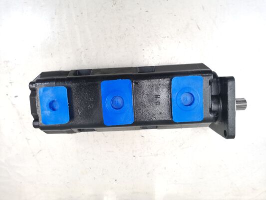 JHP-serie Hydraulische tandwielpomp JHP2080+2080+2040 R Gegote ijzer- en aluminiumlegeringsmaterialen