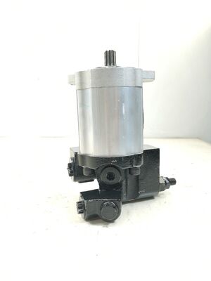 KEHAO Hydraulische tandwielpomp Displament 36CC met 10 tanden Aspomp Ijzer Aluminiumlegering Hydraulische reserveonderdelen voor bouwmachines Fabriekslevering