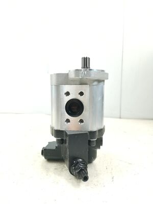 KEHAO Hydraulische tandwielpomp Displament 36CC met 10 tanden Aspomp Ijzer Aluminiumlegering Hydraulische reserveonderdelen voor bouwmachines Fabriekslevering