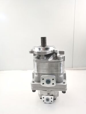 Hydraulische pomp aanpassen 705-51-31200 Japan Komatsu tandwielpomp Gietijzeren aluminium tandwielpomp voor wiellader WA500-6 OEM ODM Eén jaar garantie