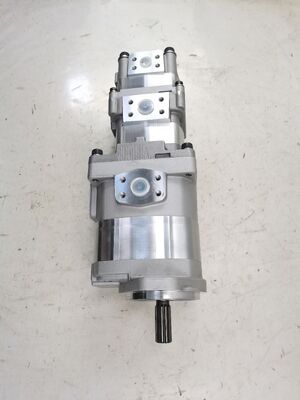 Komatsu Gear Pump 705-57-21000 Oliepomp Gegote ijzer Aluminiumlegeringsmaterialen Pomp 150 bar-250 bar Druk Hydraulische onderdelen voor bouwmachines