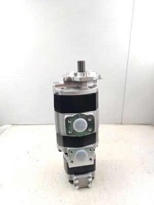 Kawasaki 90ZV-5 Hydraulische tandwielpomp 44083-61860/SDL30-71.4+50.4+（20） Gietijzeren hydraulische reserveonderdelen voor wielladeruitrusting