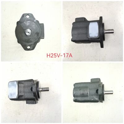 Hydraulische tandwielpomp Hydraulische motor H25V-17A Hogedruk gietijzer Aluminiumlegering Hydraulische oliepomp Energiebron Hydraulische onderdelen Fabriekslevering