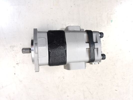 Komatsu Tandwielpomp KFP2228-5CSCS/KFP2228-5ASCS Hydraulische Pomp Gietijzer Aluminiumlegering Materialen Hogedrukpomp Hydraulische Onderdelen Fabriek Levering