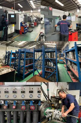 Komatsu Tandwielpomp KFP2228-5CSCS/KFP2228-5ASCS Hydraulische Pomp Gietijzer Aluminiumlegering Materialen Hogedrukpomp Hydraulische Onderdelen Fabriek Levering