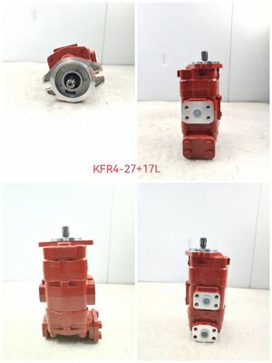 KAYABA Hydraulische tandwielpomp KFR4-27+17 gietijzer- en aluminiumlegering Industrieel olieoverdrachtpomp voor reparatieonderdelen van zware machines OEM ODM
