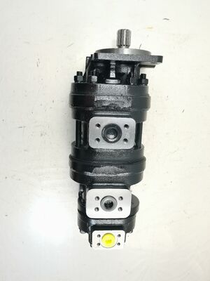 Kawasaki Hydraulische tandwielpomp L3-71+56+(2)22 Hydraulische onderdelen Gegooid ijzer Aluminiumlegering Olie tandwielpomp voor wielladers Machinery ISO9001 gecertificeerd