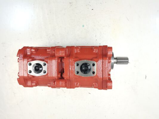 NABCO-verwerkingspompen voor betonmachines NABCO-56+50-A1 gietijzer- en aluminiumlegeringsmaterialen Drievoudige hydraulische pomp Eén jaar garantie Fabriekslevering