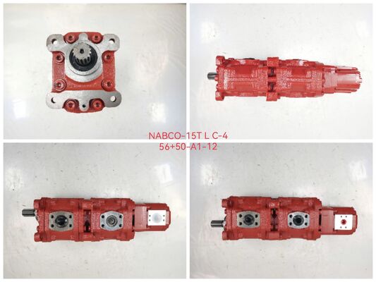 NABCO Gear Pump Beton Hydraulische Pomp IJzer- en aluminiumlegering Industriële kwaliteit Gear Oil Pump Vervanging voor bouwmachines Fabriek Levering