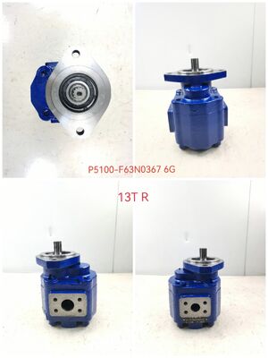 KEHAO Hydraulische Tandwielpomp P5100-F63N03676G Reparatie Hydraulische Onderdelen Gietijzer Aluminiumlegering Olie Tandwielpomp Voor Graafmachine Apparatuur ISO9001 gecertificeerd