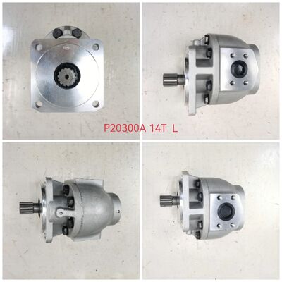 Vorkheftrucks Hydraulische tandwielpomp P20300A met 14 tanden gietijzer- en aluminiumlegering Olieoverdrachtpomp Zware machines Reparatieonderdelen Aanpasbaar OEM ODM