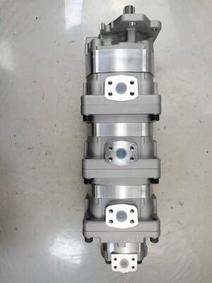 Komatsu Gear Pump 4-stage Hydraulische pomp SAR3-71+32+32+20 Gegote ijzer Aluminium legeringsmaterialenl Hoogdrukpomp Hydraulische onderdelen voor laadmachines Een jaar garantie