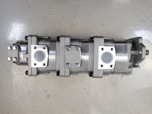 Komatsu Gear Pump 4-stage Hydraulische pomp SAR3-71+32+32+20 Gegote ijzer Aluminium legeringsmaterialenl Hoogdrukpomp Hydraulische onderdelen voor laadmachines Een jaar garantie