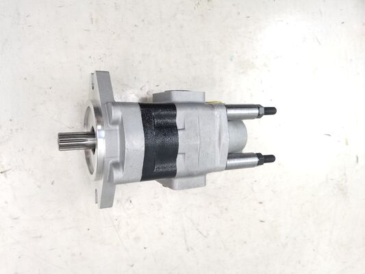 KEHAO Tandwielpomp Gietijzer en Aluminiumlegering Hydraulische Olie Overdrachtspomp SDYA1-F27+F16-A1TΦ voor Heftrucks Machine Reparatie Onderdelen Certificering OEM ODM