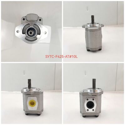 Aanpasbare tandwielpomp SYTC-serie SYTC-F425-ATΦ10L Hydraulische olietransferpomp laders Machines gietijzer en aluminium legering Eén jaar garantie Fabriekslevering