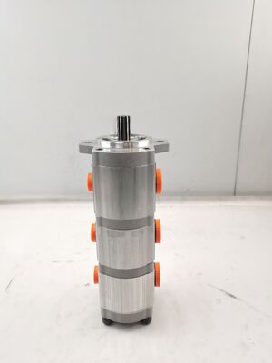 Excavator Hydraulic Gear Pump Flow 18CC Thread Cast Iron and Aluminum alloy Oil Transfer Pump Heavy Machinery Repair Hydraulic Parts OEM ODM Factory Supply