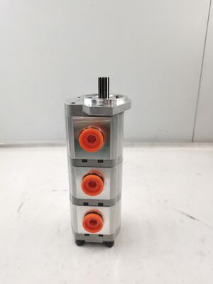 Excavator Hydraulic Gear Pump Flow 18CC Thread Cast Iron and Aluminum alloy Oil Transfer Pump Heavy Machinery Repair Hydraulic Parts OEM ODM Factory Supply