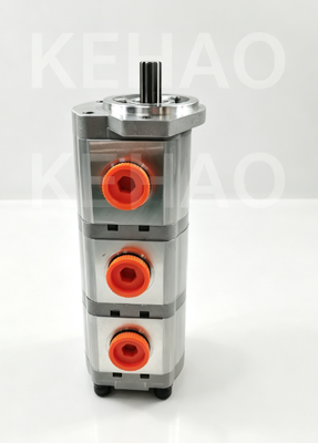 Excavator Hydraulic Gear Pump Flow 18CC Thread Cast Iron and Aluminum alloy Oil Transfer Pump Heavy Machinery Repair Hydraulic Parts OEM ODM Factory Supply