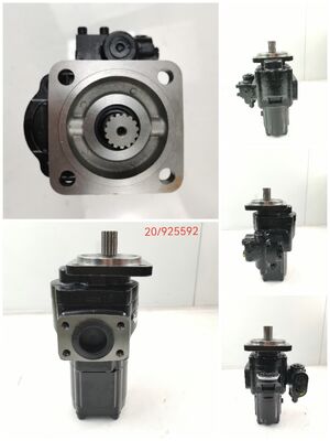 JCB Gear Pump Hydraulic Pump with Valve 20-925592 Cast Iron and Aluminum alloy materials Industrial Grade Oil Transfer Pump for Heavy Machinery Parts Factory Supply
