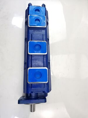 Excavator Gear Pump CB-P80+90+35+35L High Pressure Hydraulic Pump Cast Iron and Aluminum alloy Oil Pump  Excavator Repair Parts OEM ODM Factory Direct Sales